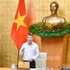 El primer ministro de Vietnam, Le Minh Hung, habla en la reunión. (Foto: Thanh Giang)