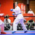 La karateca vietnamita Nguyen Thi Dieu Ly conquistó la medalla de bronce, tras imponerse en un emocionante combate ante la representante de Japón, Kama Tsubasa. (Foto: VNA)