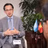 El embajador Do Hung Viet, jefe de la misión permanente de Vietnam ante la ONU, en la entrevista. (Foto: VNA)