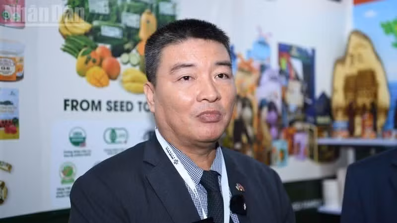 Le Huu Phuc, consejero comercial de la Oficina Comercial de Vietnam en Tailandia. (Foto: Xuan Son)