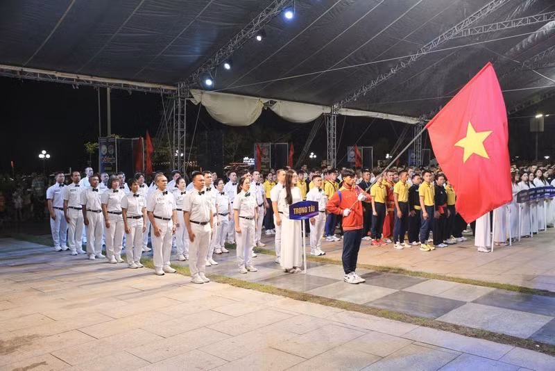 Ceremonia de apertura.