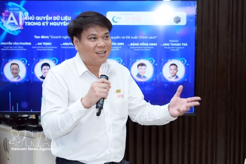 Phan Phuong Tung, director del Centro de Apoyo y Asesoramiento para la Transformación Digital de Ciudad Ho Chi Minh. (Foto: VNA)