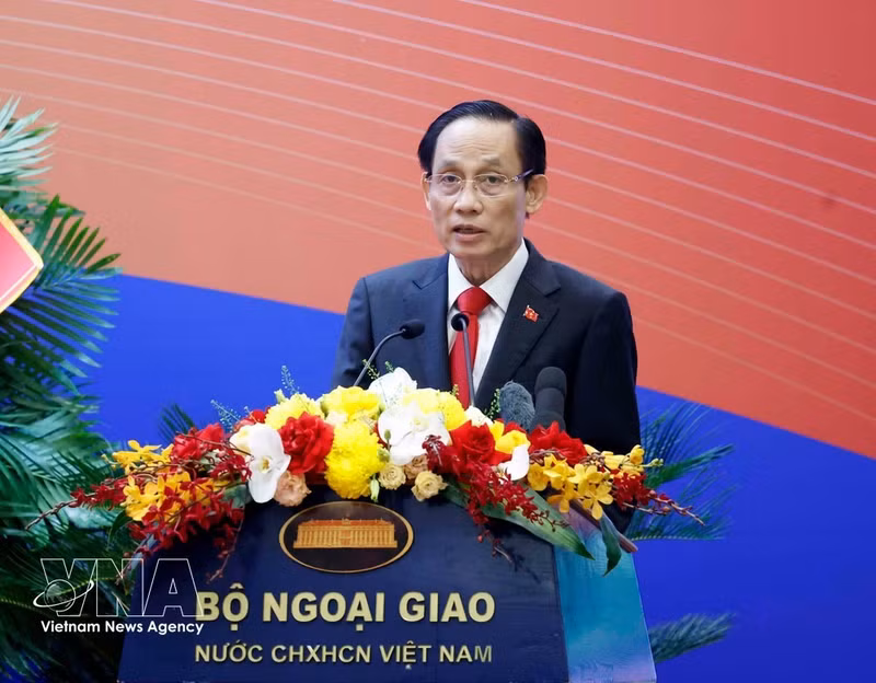 El ministro de Relaciones Exteriores, Le Hoai Trung. (Foto: VNA)