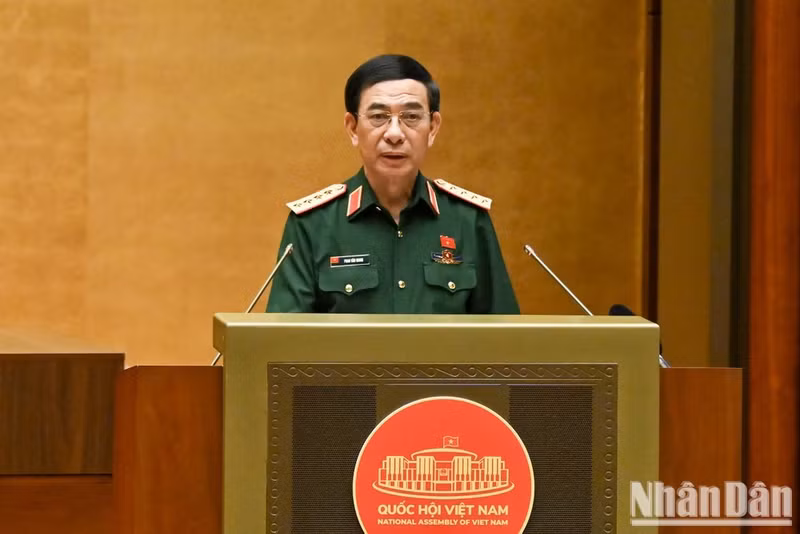 El general Phan Van Giang, viceprimer ministro y titular de Defensa de Vietnam. (Foto: Nhan Dan)
