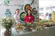 El pabellón de gastronomía de Vietnam en el evento. (Foto: VNA)