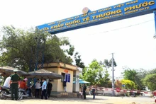 La puerta fronteriza internacional de Thuong Phuoc en la provincia de Dong Thap. (Foto: VNA)