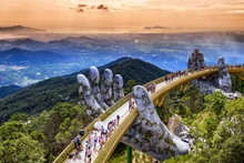 Puente Dorado en Da Nang. (vietnamtourism.gov.vn)