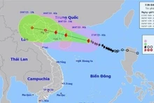 La dirección de la tormenta Talim. (Foto: VNA)