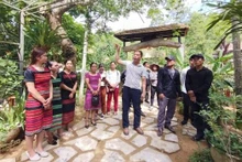 Participantes en un curso de capacitación en el sector de turismo para etnias minóricas de Vietnam. (Fotografía: VNA)