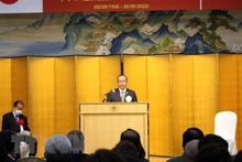 El embajador vietnamita en Japón, Vu Hong Nam, en el evento. (Fotografía: VNA)