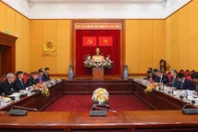 Panorama de la reunión. (Foto: dangcongsan.vn)