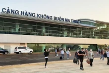 El aeropuerto de Buon Ma Thuot, uno de los mayores aeródromos de la Altiplanicie Occidental de Vietnam. (Foto: baogiaothong.vn)