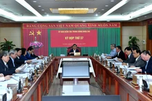 En la reunión. (Foto: xaydungchinhsach.chinhphu.vn)