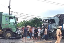 Escena del accidente. (Foto: VNA)