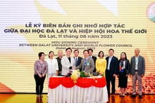 La 37ª Cumbre del Consejo Mundial de las Flores tendrá lugar del 8 al 12 de septiembre en la ciudad vietnamita de Da Lat. (Foto: baolamdong.vn)
