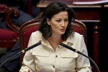 La presidenta del Senado de Bélgica, Stéphanie D'Hose. (Foto: hbvl.be)