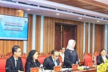 La delegación del Comité de Auditoría de Indonesia asiste al taller. (Foto: VNA)