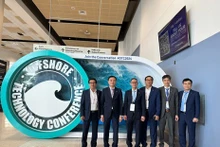 La delegación de Petrovietnam en la Conferencia de Tecnología Offshore 2024. (Foto: pvn.vn)