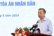 El presidente de Vietnam, To Lam, en la cita. (Foto: VNA)
