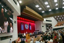 La Asamblea Nacional del Poder Popular de Cuba guardó un minuto de silencio en memoria del secretario general del PCV, Nguyen Phu Trong.