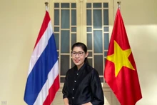 La embajadora tailandesa en Vietnam, Urawadee Sriphiromya. (Foto: VNA)