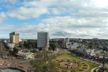 Un rincón de la ciudad de Pleiku, provincia de Gia Lai, en la Altiplanicie Occidental. (Foto: VNA)