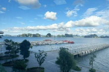 Puerto de lujo Ao Tien, en el distrito de Van Don. (Foto: quangninh.gov.vn)