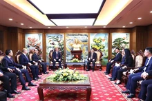 Escena de la reunión. (baovephapluat.vn)