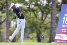 El golfista Le Khanh Hung. (Foto: VNA)