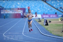 La atleta vietnamita Nguyen Thi Oanh. (Foto: VNA)