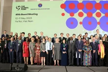 Los delegados en la 49ª reunión del Consejo Ejecutivo del Fondo Mundial contra el sida, la tuberculosis y la malaria. (Foto: suckhoedoisong.vn)