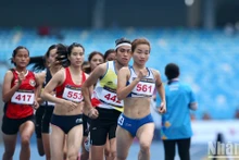 [Foto] Nguyen Thi Oanh y el superrápido "Doble de oro" en la historia de los SEA Games