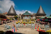 El complejo turístico de Ba Na Hills. (Foto: VNA)