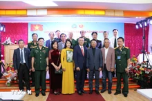 En una actividad para conmemmorar el Día de Inválidos de Guerra y Mártires de Vietnam, celebrada en 2022 en la ciudad alemanda de Magdeburg. (Foto: VNA) 