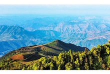 El majestuoso paisaje en Ta Xua. 