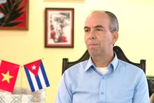 El embajador de Cuba en Vietnam, Rogelio Polanco Fuentes. (Foto: VNA)