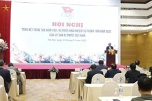 En una conferencia para anunciar las tareas del sector deportivo de Vietnam en 2025. (Foto: VNA)