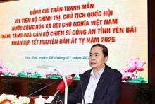 El presidente de la Asamblea Nacional de Vietnam, Tran Thanh Man. (Foto: VNA)