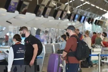 Panorama de la rueda de prensa. (Foto: VNA)