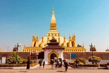 Turistas en Vientiane, Laos. (Foto: toquoc.vn)