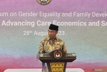 El ministro Coordinador de Desarrollo Humano y Cultura de Indonesia, Muhadjir Effendy. (Foto: Antara)