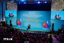 El secretario general del Partido Comunista de Vietnam, To Lam, habla en el evento. (Foto: VNA)