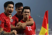 Vietnam venció 2-0 a Indonesia con el doblete de Nguyen Tien Linh. (Fotografía: VNA)