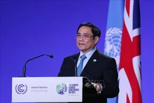 El primer ministro de Vietnam, Pham Minh Chinh en COP26. (Foto: VNA)