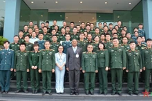 Inauguran curso de formación sobre Derecho Internacional Humanitario para fuerzas de paz de Vietnam. (Foto: VNA)