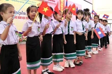 Alumnas de la escuela. (Foto: Nhan Dan)