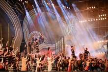 Esena artística en el Festival. (Foto: VNA)