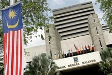 La sede del Banco Negara de Malasia en Kuala Lumpur. (Foto: AFP/VNA)