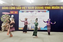 Presentan danzas tradicionales de países miembros de la Asean. (Foto: VNA)
