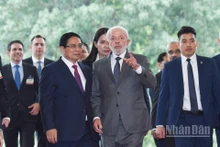 [Foto] Primer ministro vietnamita se entrevista con presidente brasileño